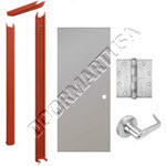 Knock Down Frame & Hollow Metal Door Cylindrical Unit