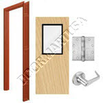 Economy Birch Door with Vision Lite & Hardware Packages