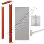 Knock Down Frame & Hollow Metal Door Rim Exit Device Unit