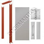 Knock Down Frame & Hollow Metal Door Push/Pull Unit