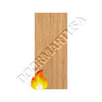 3'-0" x 8'-0" HP Masonite Clear Architectural 90 Min Fire Rated Plain Sliced Cherry 