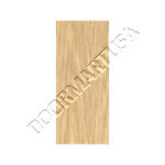 3'-0" x 7'-0" HP Masonite Clear Architectural Plain Sliced White Oak PC 