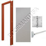 Welded Frame & Hollow Metal Door Rim Exit Device Unit