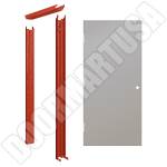 Knock Down Frame 161 Cylindrical Prep Hollow Metal Door 3 0 X