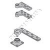 3/4" Offset Pivot Set (Top & Bottom)