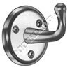 Bradley Chrome-Plated Robe Hook