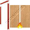 KDF 16GA & APSC90 SC Wood Door Pair 161/INA