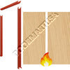 KDF 16GA & ARNB90 SC Wood Door Pair 161/INA