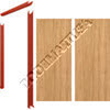 KDF 16GA & APSC SC Wood Door Pair 86/INA