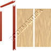 KDF 16GA & APSWO SC Wood Door Pair 86/INA