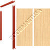 KDF 16GA & ARWB SC Wood Door Pair 86/INA