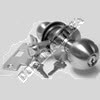 2 3/4" Backset Cylindrical Knob Lock