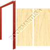 WF 16GA & APSWB SC Wood Door Pair HP/HP