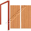 WF 16GA & APSRO SC Wood Door Pair 86/INA