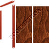 Pair Prefinished Wood Doors & Frames - Non Rated